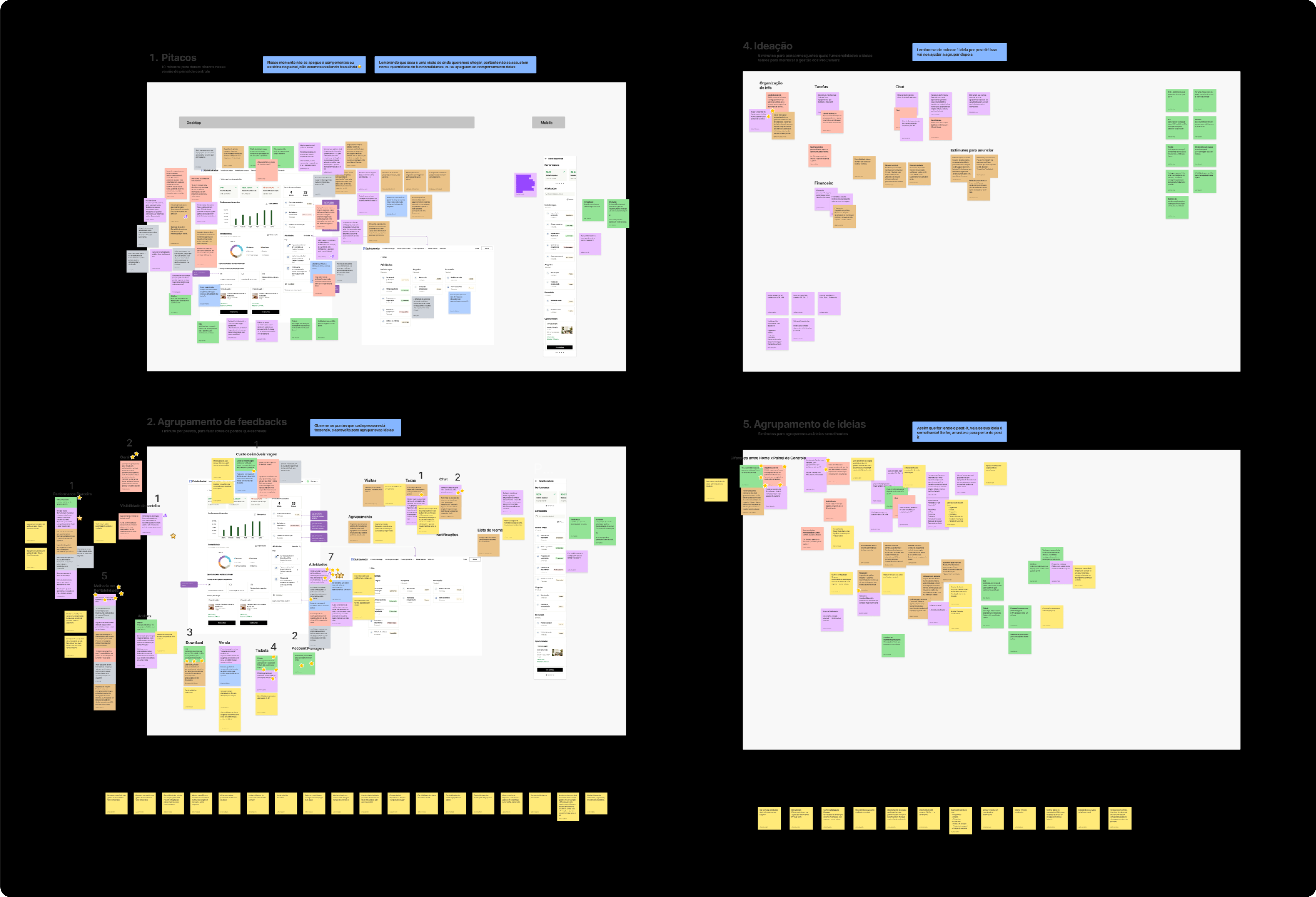 ProOwner dashboard