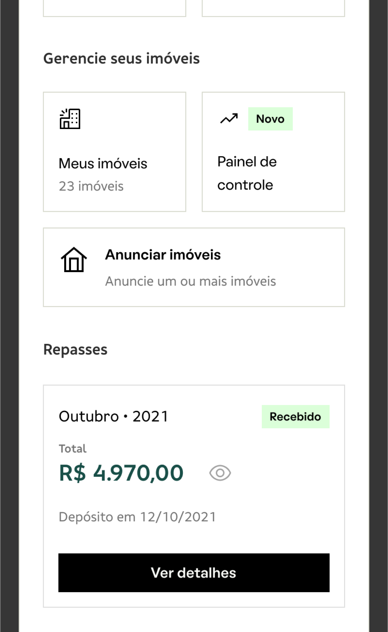 ProOwner dashboard